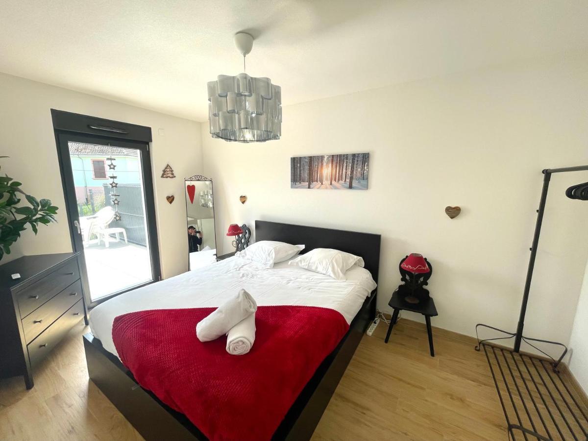 Magnifique 2 Pieces, Tout Equipe, Terrasse Privee Colmar Exterior foto